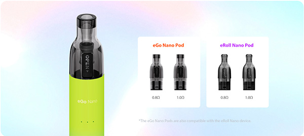 cartridge joyetech ego nano technické údaje